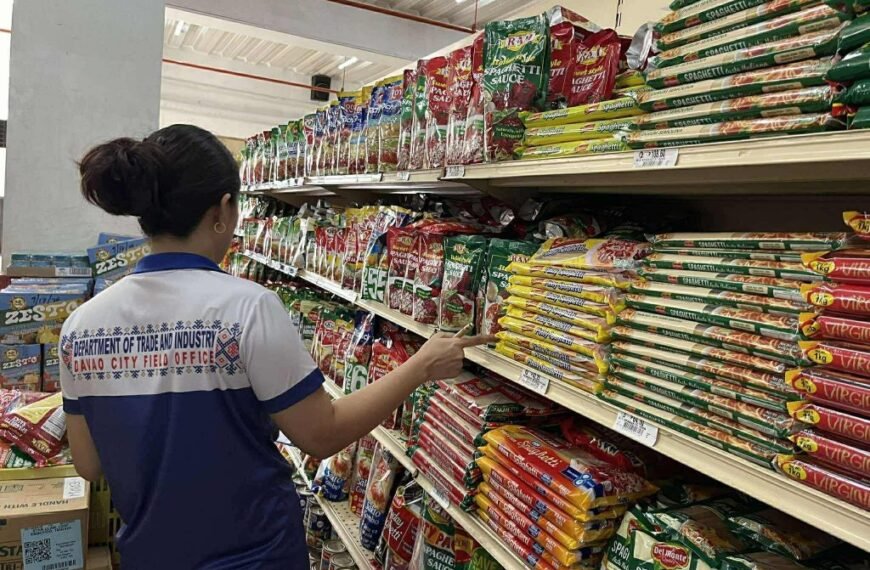 DTI ensures public on prices of basic commodities